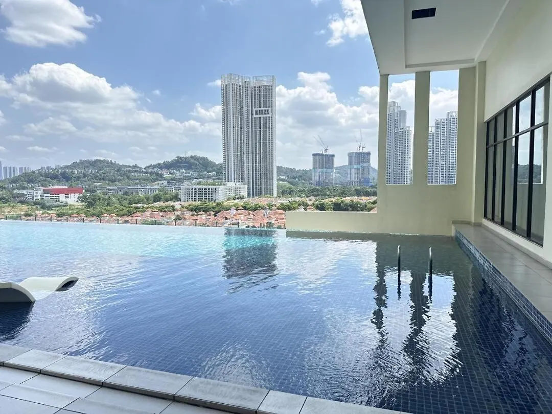 Kepong Luxury 3 Room 3-11 Pax 3 Min To Desa Park Kuala Lumpur Apartment